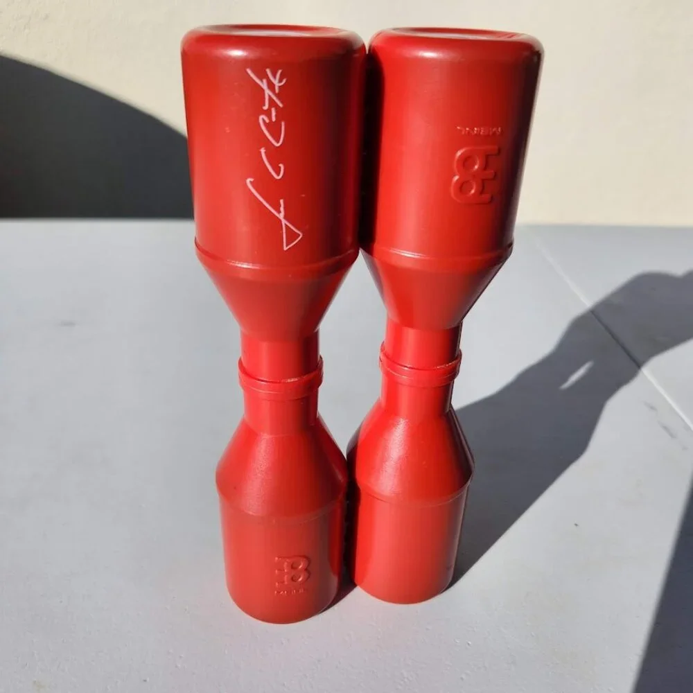 Meinl Luis Conte Studio Shakes Shaker Red Percussion Musical Instrument Music To